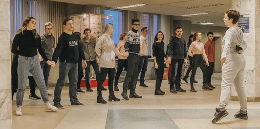 репетиция Вальса Победы