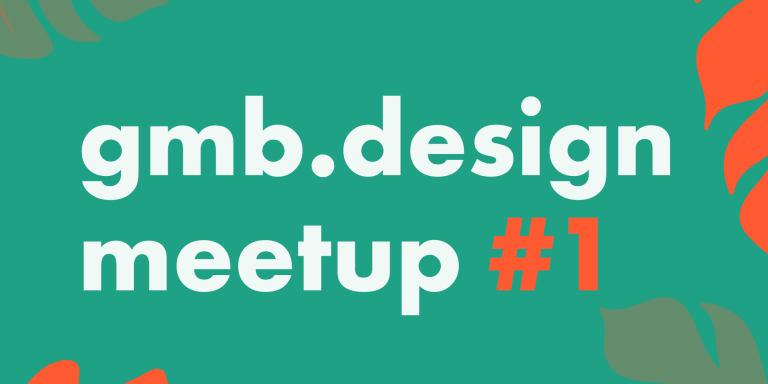 gmb.design meetup #1 (Дизайн Митап)